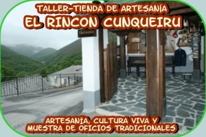 taller tienda de artesanía el rincón cunqueiru artesanía en madera oficios tradicionales muestra de artesanía talleres de aprendizaje artesania